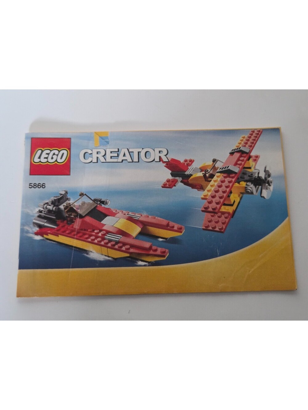 Lego Creator Set 5866 Rotor Rescue Alternate Models Instruction Manual Booklet